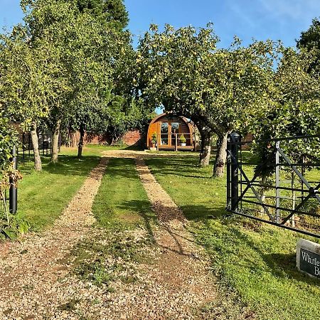 فندق Secluded Cosy Luxury Pod With Wood Fired Hot Tub شروزبري المظهر الخارجي الصورة